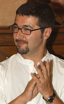 Andreu Pino un dels tres autors vilanovins escollits. fdg/c.castro