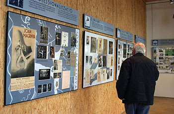 L'exposició que es pot veure a la Casa del Marquès de Castrofuerte. fdg/rita larmsdorff