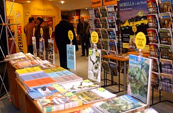 La mostra presenta més de 10.000 exemplars de publicacions. fdg/rita larmsdorff