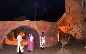 Entre els dies 2 i4 té lloc a l'entorn del Castell de Cubelles la IV edició del Pessebre. fdg/montse torrado