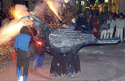 Les besties de foc seran les protagonistes dels Tres Tombs de Foc. fdg/c.castro