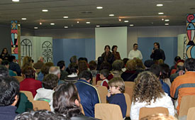 La presentació es va fer al centre civic de La Collada. fdg/juanpe rodriguez