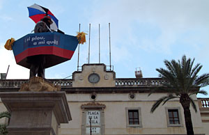 Ventosa disfressat per Carnaval