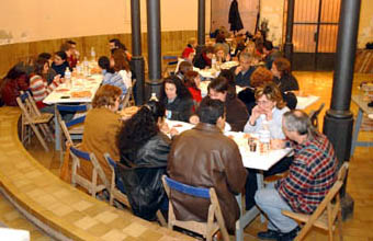 La festa es va fer a l'edifici de la Peixateria Vella. fdg/rita lamsdorff