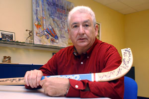 Jaume Rocha era el president del Club Patí Vilanova. fdg/carles castro