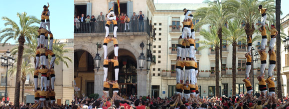 4 de 8, torre de 7, 5 de 7 i 2 pilars de 4 i un de 5. fdg/carles castro