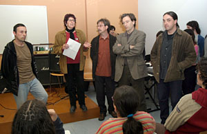 Moment del lliurament dels premis del concurs. fdg/juanpe rodriguez