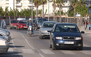 Campanya en contra dels accidents. fdg / Carles Castro