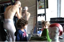 Preparant-se per l'espectacle