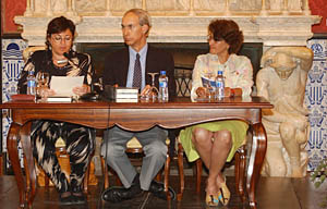 Imatge de la presentació al palau Maricel de Sitges. fdg/rita lamsdorff