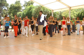 Els participants van poder disfrutar d'un taller amb Antonio Canales. fdg/rita lamsdorff