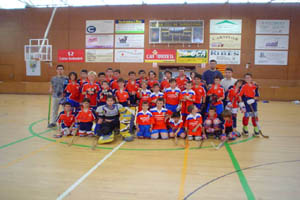 Familía d'hoquei patins del Ribes CP