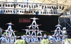 Imatge d'arxiu dels Falcons a les festes de la Mercè