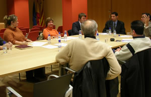 Imatge de la reunió del Consorci de Turisme de la comarca.