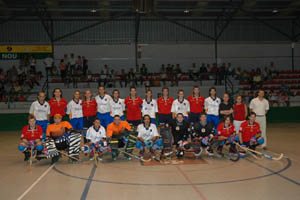 Partit amistós contra la selecció espanyola