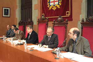 Signatura del coveni per promoure el projecte 