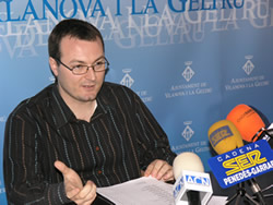 Juan Luís Ruiz, regidor d'Educació, Formació i Ocupació