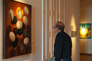 L'edifici Miramar acull aquesta exposició col.lectiva en homenatge al Quixot. fdg/rita lamsdorff