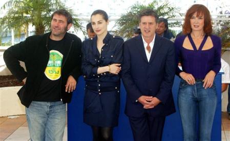 Sergi López amb l'equip de la pel·lícula francesa 