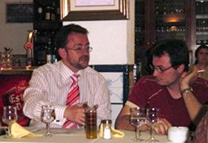 Daniel fernádez i el primer secretari Juan Luis Ruiz