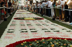 La vila de Sitges torna a viure un any més la tradició del Corpus. fdg/rita lamsdorff
