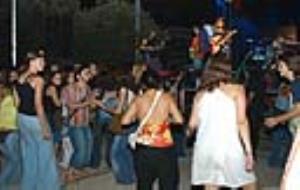Imatge d'arxiu d'una revetlla de Sant Joan. FdG