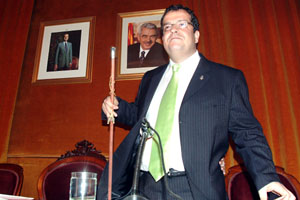 El nou alcalde de Vilanova Joan Ignasi Elena. fdg/c. castro