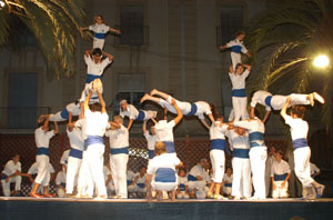 Una imatge de l'actuació dels Falcons de l'any passat