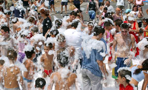 festa de l'escuma tacó