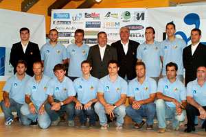 Foto de la nova plantilla del CP Vilanova Ull blau