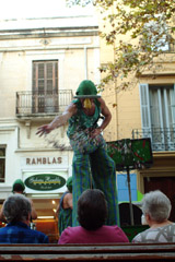 Una imatge de l'espectacle del grup La Vantocan Band. FdG/Tere Belmonte