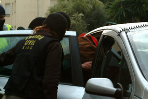 La policia va detenir al líder de la cèl·lula al carrer Lepant, 52, de Vilanova i la Geltrú. FdG/Carles Castro
