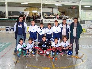 Plantilla del Benjamí del C.H. Olímpic Vilanova-Ull Blau