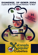 Cartell de la 5a Xatonada Popular de Cubelles