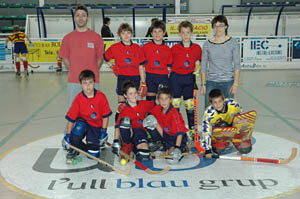 Plantilla del Benjamí B del C.E. Samà