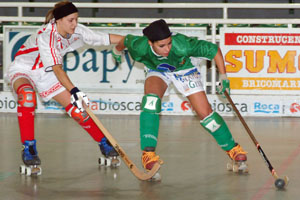 Imatge d'arxiu de les jugadores del Pati Vilanova. fdg/ c. castro