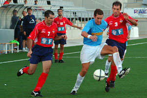 Imatge d'arxiu del partit disputat a la primera ronda a Vilanova. fdg/ c. castro