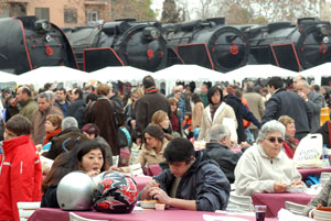 El Museu del Ferrocarril tornarà a acollir la festa. fdg/c. castro