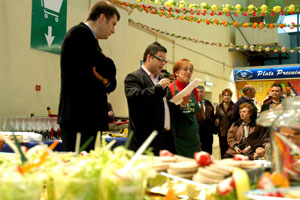 Ramon Francás a la presentació del seu llibre al Mercat Central de Vilanova. fdg/rita lamsdorff