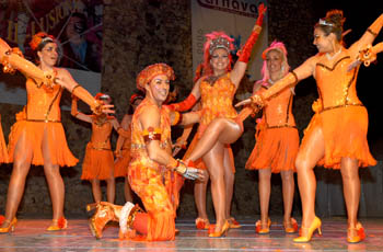 Presentació del Reina del Carnaval de Sitges 2006 a la Fragata. fdg/rita lamsdorff