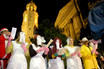 Coros del Foment Vilanoví i La Pitonga. fdg/ rita lamsdorff