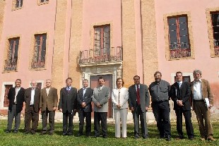 Imatge de la trobada a la Masia Cabanyes.