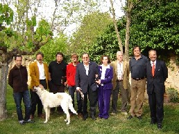 Els membres de la comissió gestora de l'entitat vitivinícola. ADEG