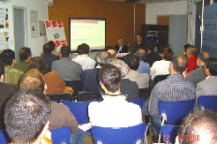 Imate de la sessió de treball d'aquest cap de setmana a Vilafranca. PSC