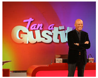 Alfons Arús, en una imatge de promoció del seu programa 'Tan agustito' a TVE.