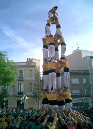 4 de 7 dels Bordegassos a Sant Boi. foto/ Maite Gomà