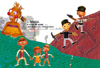 Ilustració de Carles Hernandez pel conte de la cercavila de l'Imaginari