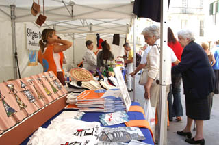 Fira de comerç just al cap de la Vila de Sitges. fdg/marcel fabra