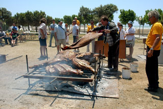 El parc de Ribes Roges va ser l'escenari de la Festa de la Vedella. fdg/rita lamsdorff