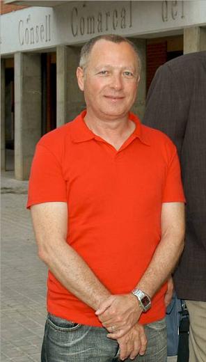Josep Lluís Villanueva, guanyador dels premis Eugeni Molero 2006 en la categoria de ràdio amb el treball 'U%Tota una vida'. FdG